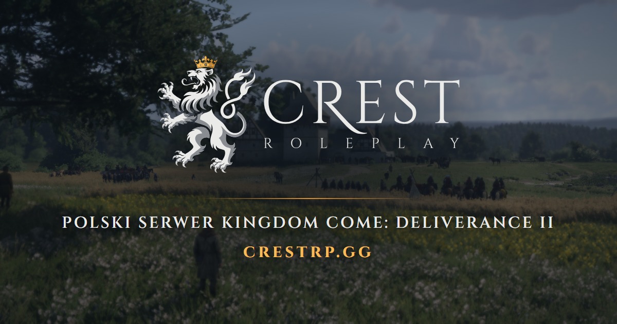 Mapa ziem Trosek w barwach rodów Crest Roleplay